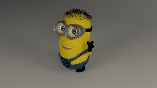 Fully Rigged Minion preview image